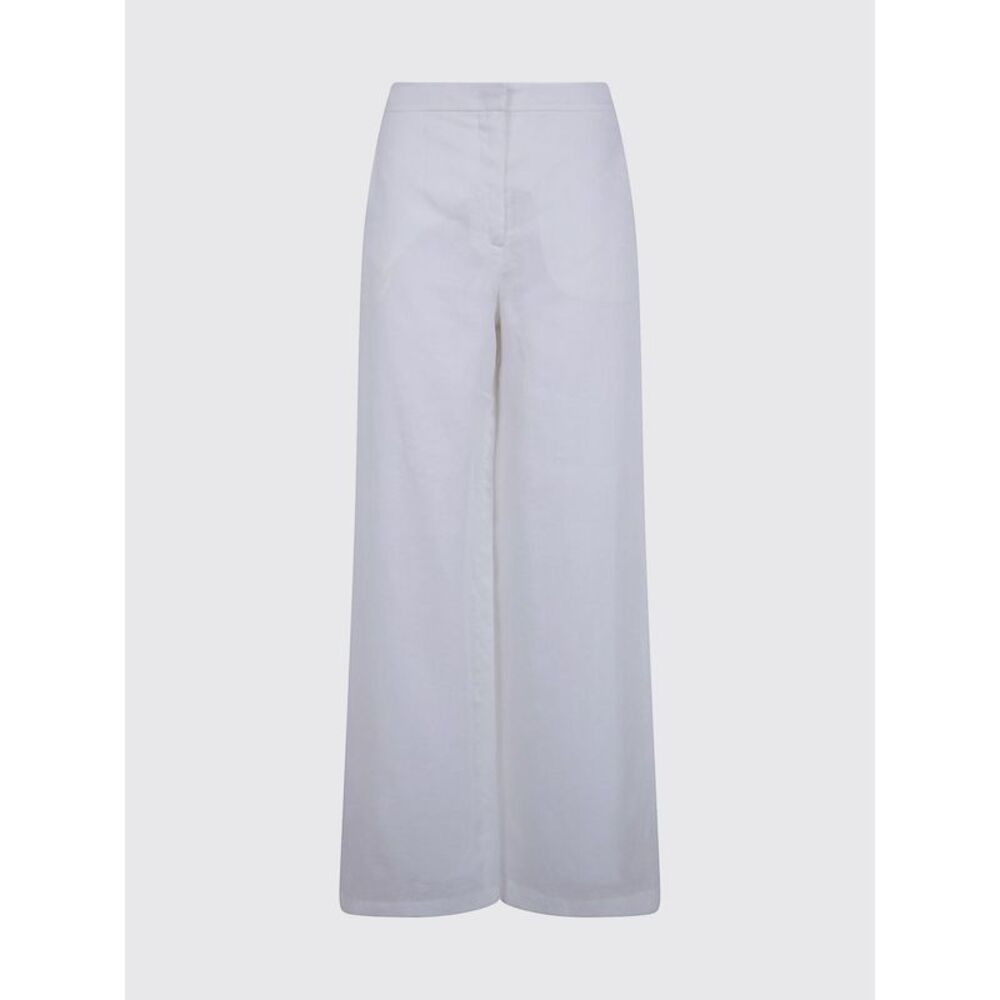 Max Mara Studio Pants Woman White